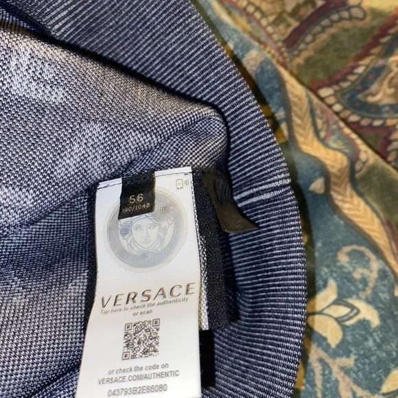 Authentic Versace sweater size 56 used